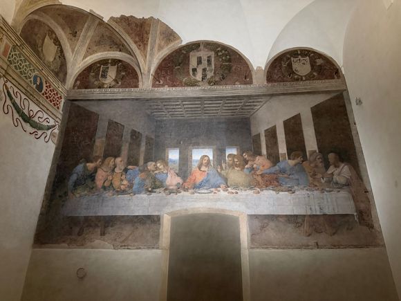 Finally got to see the last supper after trying for years.  