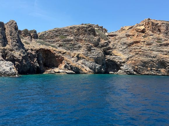 Small sea caves