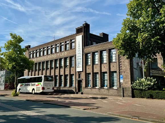 The famous Delft pottery factory 