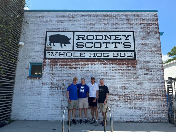 Rodney Scott is the son of the legendary Scott’s barbecue shown above. Rodney moved to Charleston to open this place and he is a BBQ legend. He is expanding the business considerably, and now has six other places in various cities in the south.