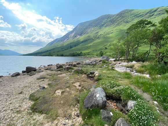 Another view of Loch Etive - the end of the road