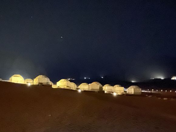 A nearby camp 