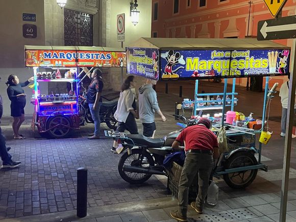 Dueling Marquesitas, based on the gas station on every corner concept.