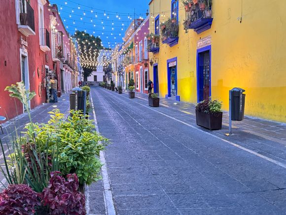Puebla on a summer evening 