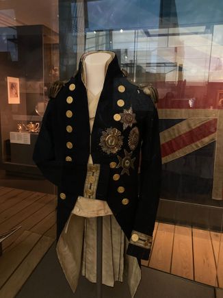 Nelson’s jacket from the Battle of Trafalgar
