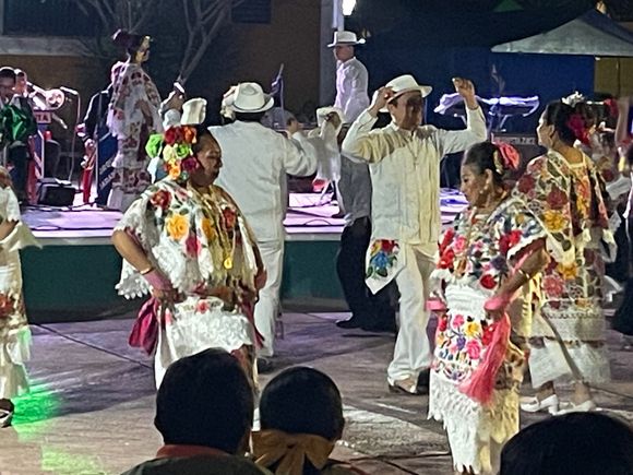 The Abuelas!  Dancing together. Have probably doing this since they were 3!