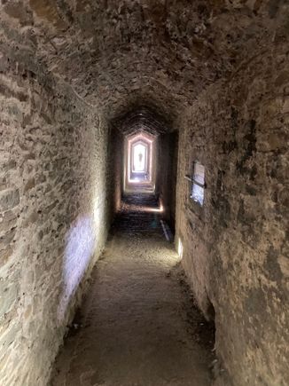 Hallway in Caerphilly Castle