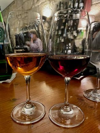 Our intro to port tasting. 