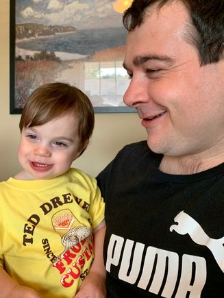 Dad and son…