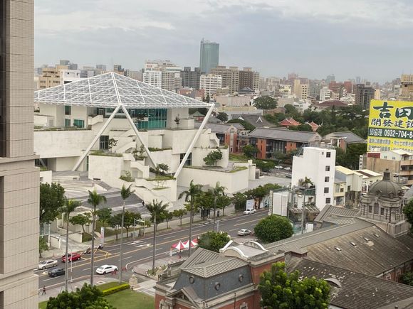 View of the museum from our hotel