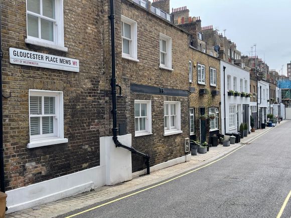 Random Mews where Mick Jagger used to live