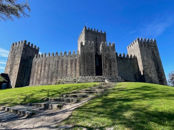 Castelo de Guimaraes, 11th Century fortress (renovation ongoing inside)
