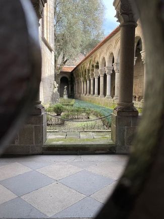 Courtyard in the Museum de Alberto Sampaio