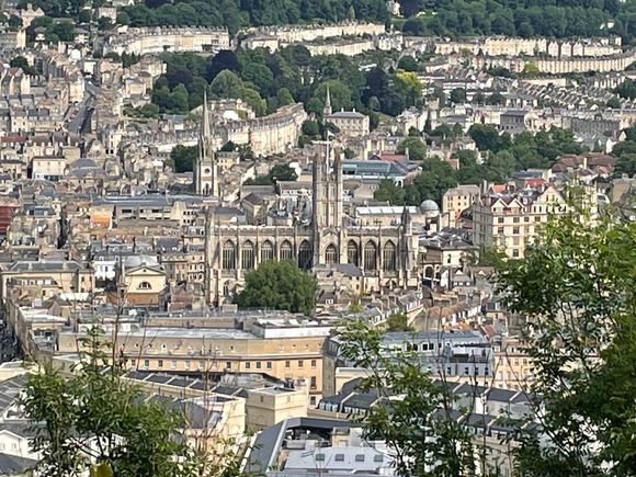 Here are the money shots!  Bath Abbey is right in the middle of the picture