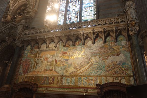 Another Mosaic at Notre Dame Basilica