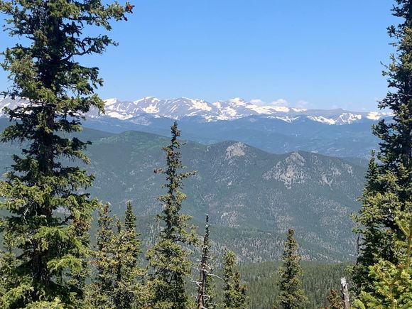 Continental Divide near the base of Mount Blue Sky (Mount Evans)