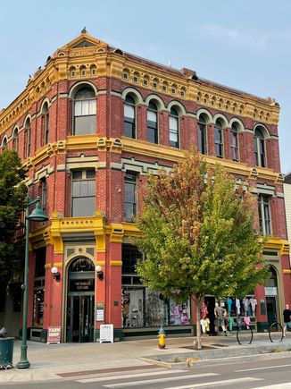 Great old building, most of them are filled now with restaurants and galleries and gift shops.