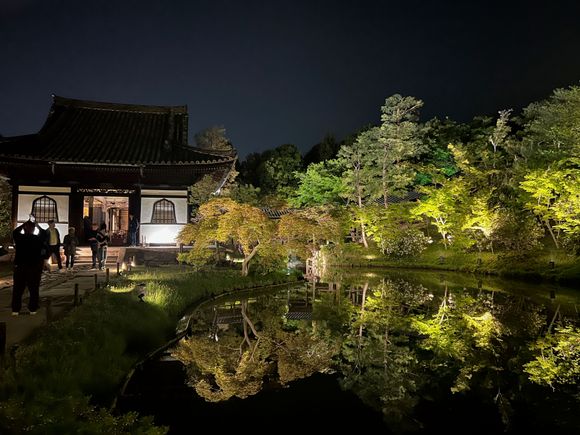 Nightime illuminations at Kodaji