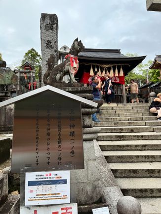 Shine at top of Mt Inari