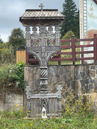 Roadside religious shrine