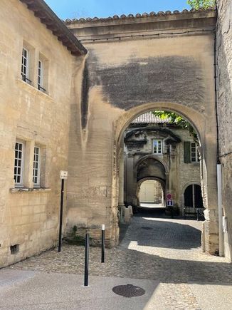 The inner walls heading to monastery 
