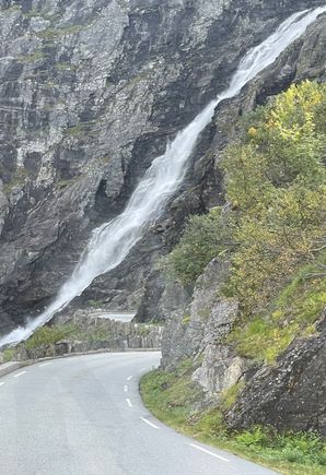 Trollstigen Stigfossen waterfall