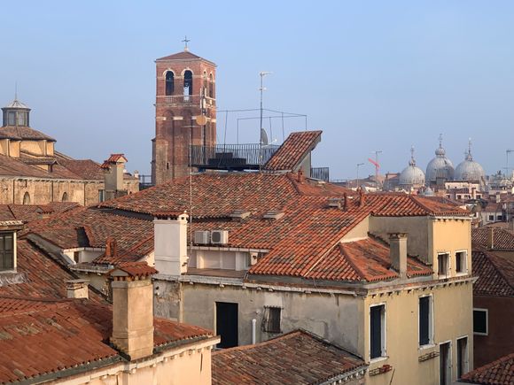 Our appointment has a rooftop terrace This is a view from it