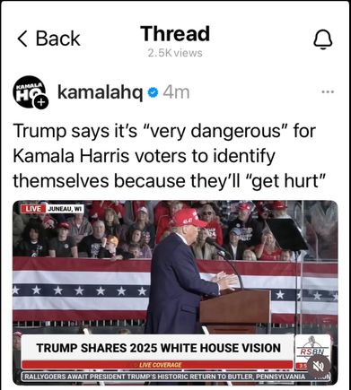 I’m not at all sure about this. Feels like a threat?? 