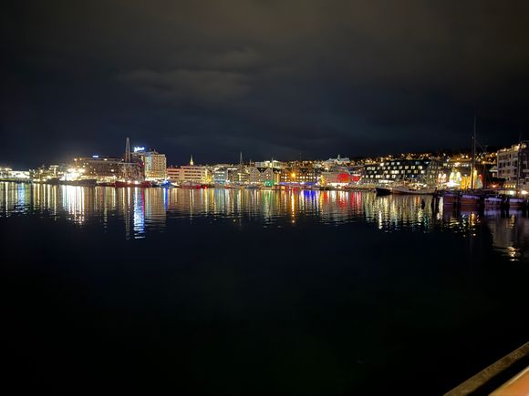 Tromso at night