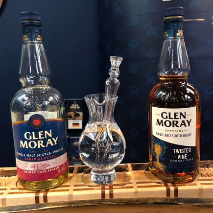 Whisky tasting at the Glen Moray Distillery