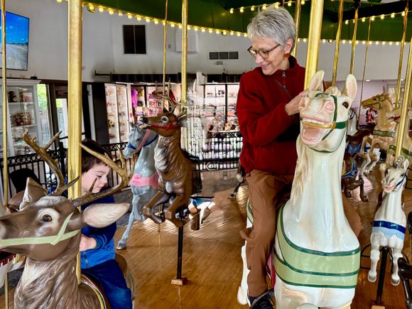 He loved it! So did Joyce!