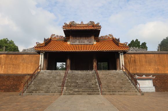 Entrance Gate to Ancestral Temple, Tu Duc Mausoleum