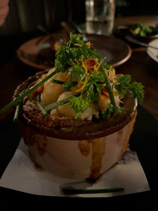 Lobster Congee Pot Pie