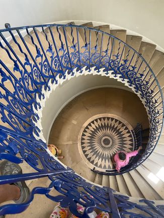 The staircase with the woman who wouldn’t leave