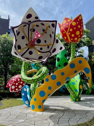 Kusama collection at the Matsumoto City Museum of Art