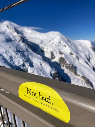 Seen at Aguille du Midi