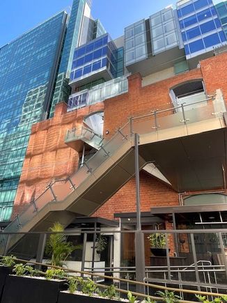 Fire stairs , an old job 