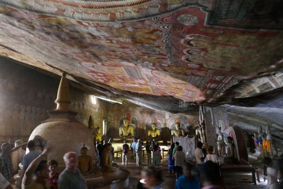Temple interior
