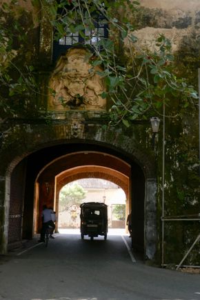 Coming and going through the ramparts
