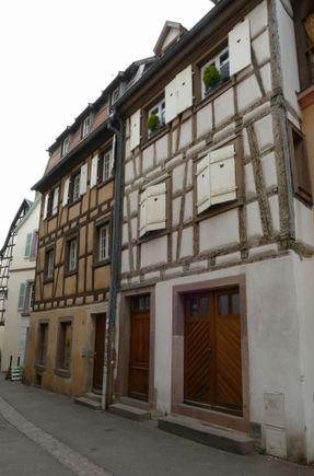 Lovely old half-timbered buildings