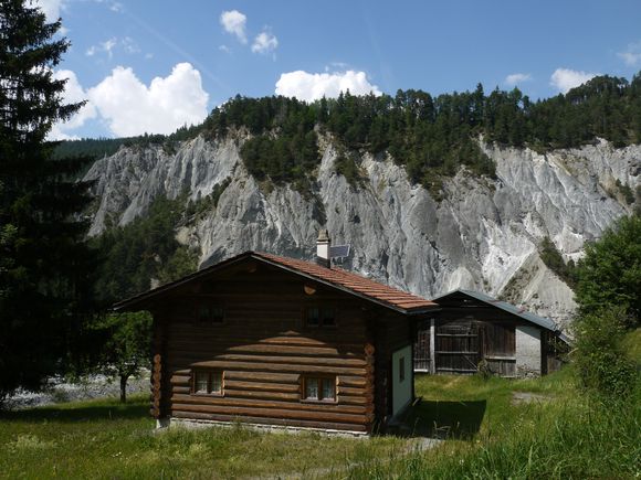 Ruinaulta from Ilanz to Versam Safien, June 2017