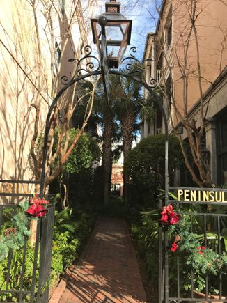 entry to Peninsula Grill