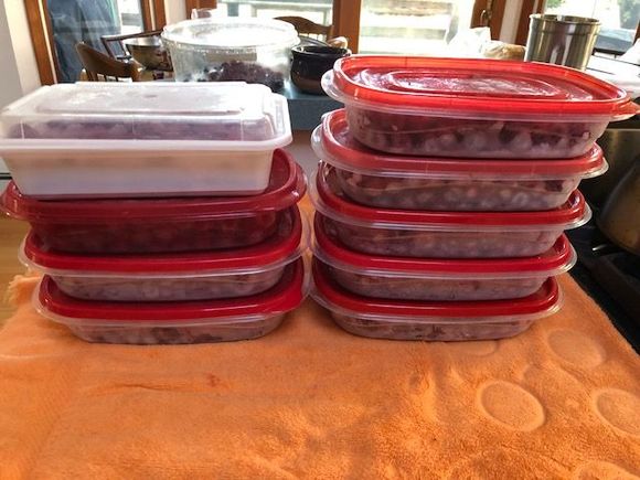 Coming to the end of the canning season and raspberries are on the schedule.