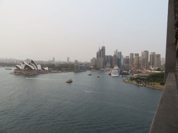 Sydney Opera House Taken from the Sydney Harbour Bridge