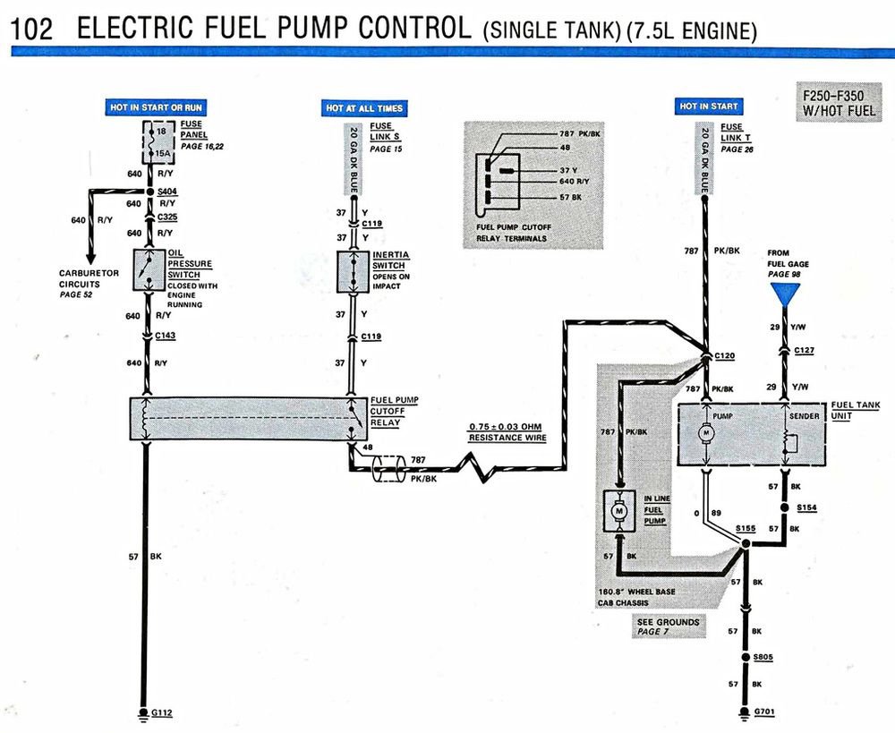 Fuel pump safety switch. Ford Truck Enthusiasts Forums
