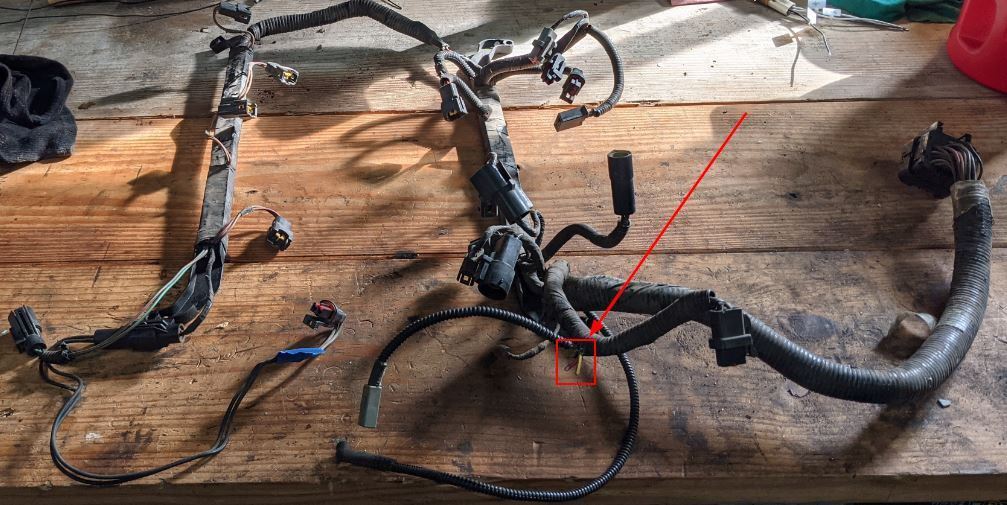 95 Bronco 5.8L Wiring Harness - Identify these wires - Ford Truck