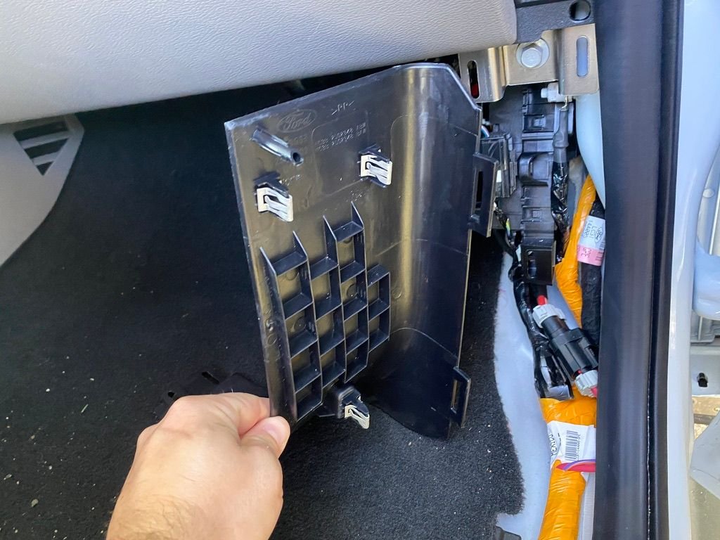 Passenger side kick panel remove? Ford Truck Enthusiasts Forums