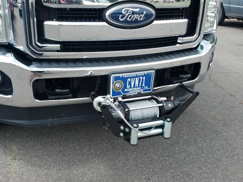 Front receivers winch mount? Ford Truck Enthusiasts Forums