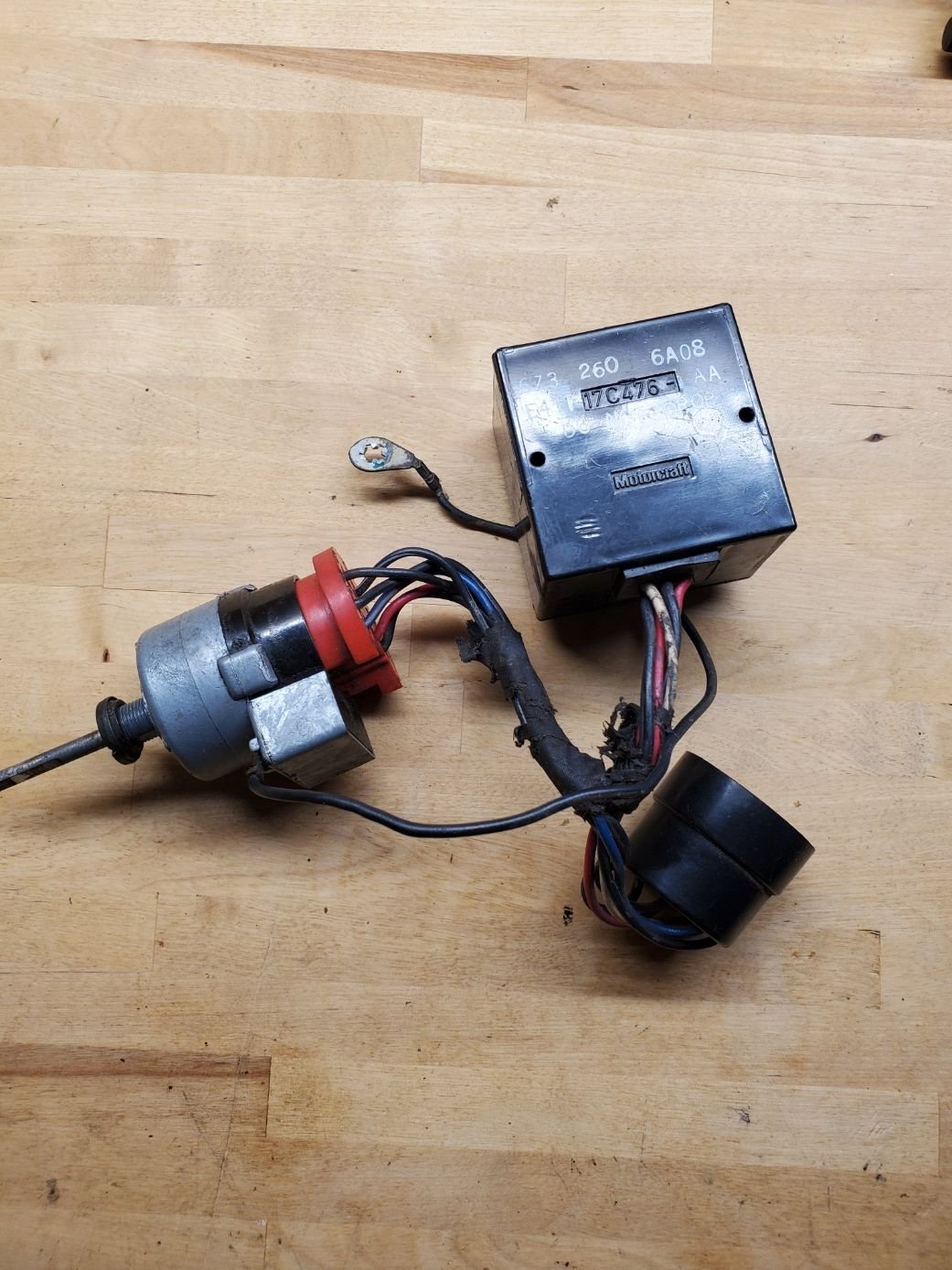 1980-91 F150 F250 F350 Bronco Intermittent Wiper Switch and Relay ...