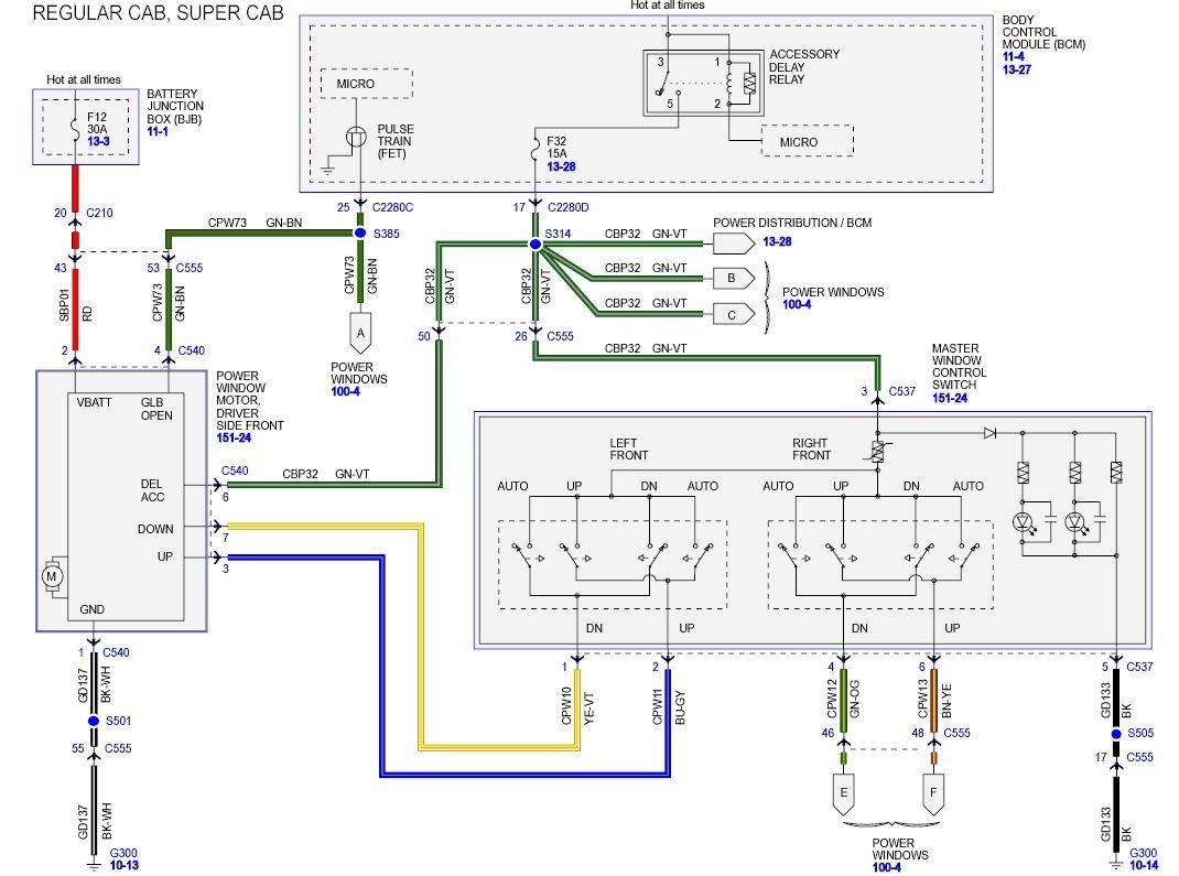 Adding power windows - Ford Truck Enthusiasts Forums